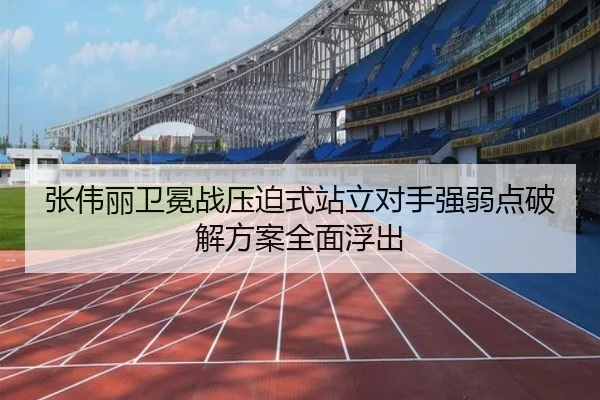 张伟丽卫冕战压迫式站立对手强弱点破解方案全面浮出